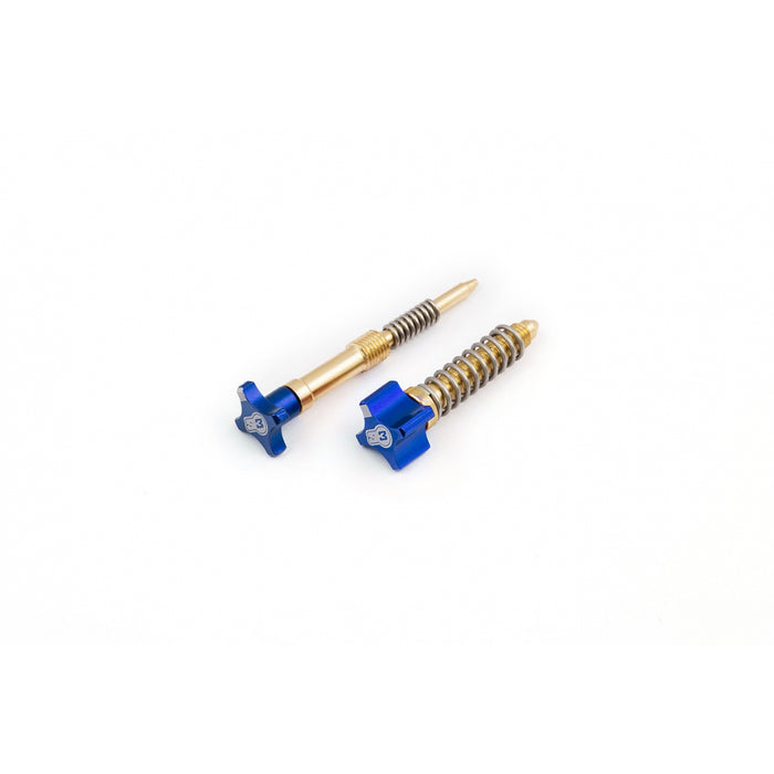 KEIHIN Enduro S3 Carb adjusters Kit - blue