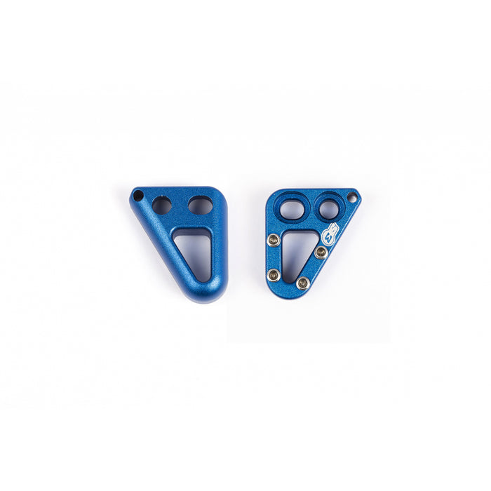 Rear brake step plate MINIMAL - BLUE