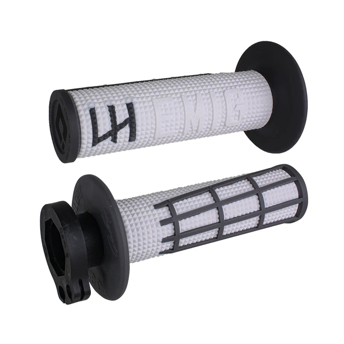 ODI Grips - Emig - Pro - V2 - Blackout - WHITE